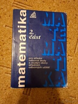 Matematika 2. část - 1