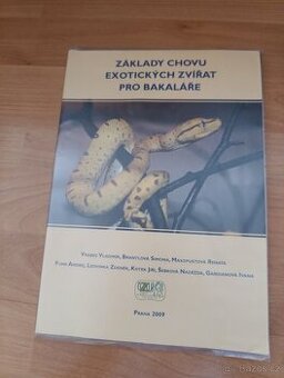 Prodám skripta Základy chovu exotických zvířat pro bakaláře