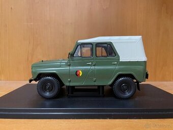 Uaz 469 NVA - model auta 1:24 - 1
