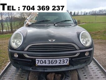 // Mini Cooper 1.6i, 85kw, 2003 // DÍLY