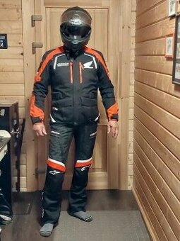 Textilní kombinéza Alpinestars Drystar Honda