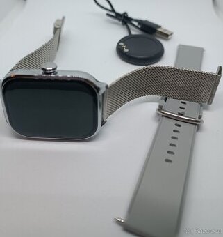 Hodinky smart watch Silver ML