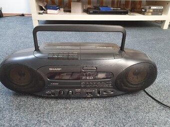 SHARP QT-CD7L(GY)rádio boombox