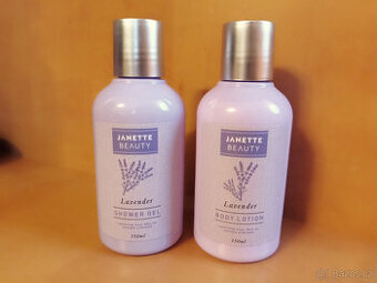 Janette Beauty Lavender - sprchový gel, tělové mléko