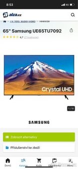 Televize Samsung 65”