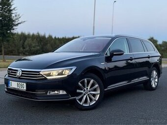 VW PASSAT B8 HIGHLINE 2.0 TDI 140kw DSG - LED KŮŽE 4x4