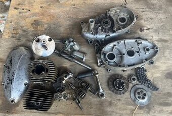 Jawa pionýr náhradní díly (motor)