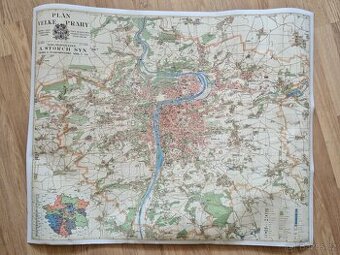 Historická mapa Prahy