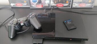 PlayStation 2 Slim Black SCPH-90004 Viz foto