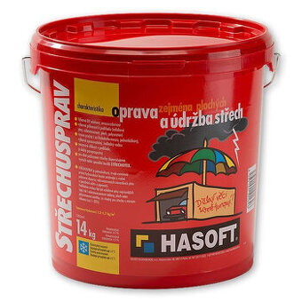 Hasoft střechusprav -hydroizolační nátěr na krytinu