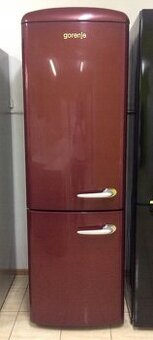 Chladnička s mrazničkou Gorenje Retro vínová
