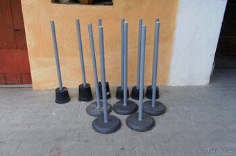 Sloupky, stojany mobilní ohraničení
