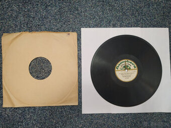 Staré šelakové gramofonové desky