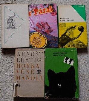 Češští spisovatelé - klasika 5 knih.