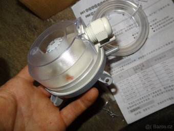 nastavitelný Vzduchový diferenční tlakový spínač 20-200Pa