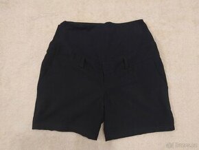 Plátěné těhotenské kraťasy H&M Mama 36