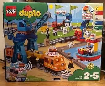 LEGO DUPLO CARGO VLAK 10875 + SADA KOLEJÍ NAVÍC