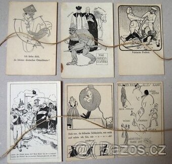 Propagační pohlednice z období plebiscitu asi 1920-1921