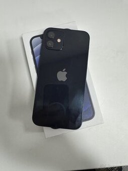 iPhone 12 – černý – 64 GB – hezký stav