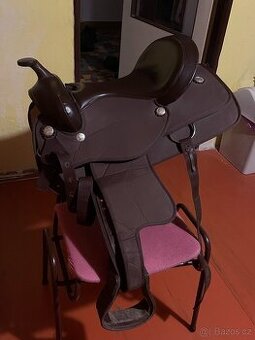 Syntetické westernové sedlo - 1