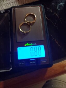 Zlaté náušnice 14k