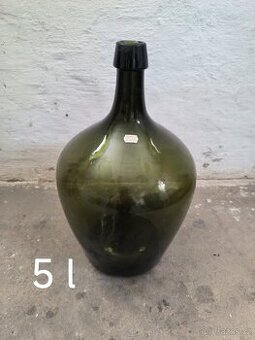 starý demižon 5 l - 1