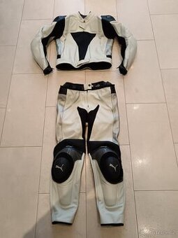 Dainese Puma-Pánská kožená moto kombinéza, dvoudílná