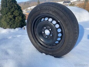 Prodám-Plechový disk na Mercedes A-Class, R15, 5x112,ET44