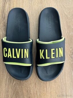 Pantofle Calvin Klein vel. 38 v pěkném stavu
