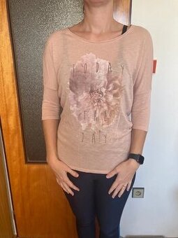 Značkový svetřík s 3/4 rukávy Tom Tailor