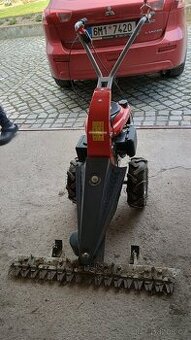 Lištová sekačka HECHT 587 s pojezdem. 1 x POUŽITÉ - ZÁRUKA