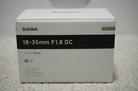 Sigma Art 18-35mm f/1.8 DC pro Nikon