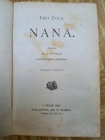 Kniha Nana autor Emil Zola - 1