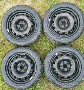 plechové disky na škoda R15 5x100 ET43 letním pneu