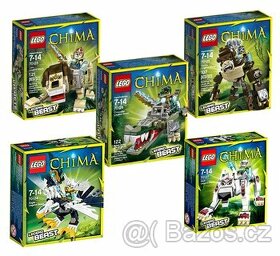 LEGO Chima Legend Beast KOMPLET 5 ks 70123-70127 - Nové