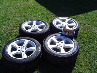 4 XLETNÍ HLINÍKOVÁ KOLA ORIGINÁL MB..205/225/55/50 R16. TOP