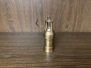 Prodám - Starožitná hornická lampa (kahan)