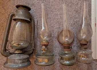 Petrolejky, kahany a příslušenství