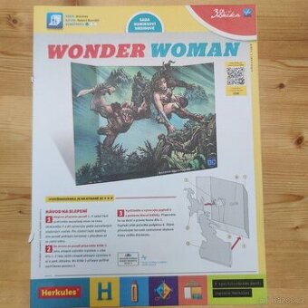 Vystřihovánky házedlo Concorde, pec a Wonder Woman