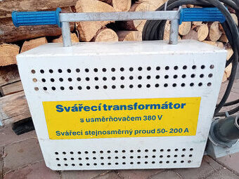 Svářecí transformátor s usměrňovačem. - 1