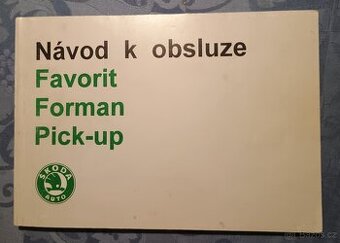 Návod k obsluze: favorit, forman, pick-up - 1