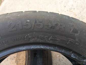 Letní pneumatiky Continental 215/55 R17