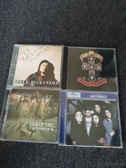 Prodám cd rock metal