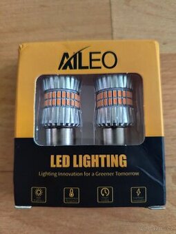 LED žárovky blinkry BAU15S - 1