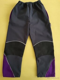 Softshellové kalhoty celoroční vel. 122 Veselá nohavice