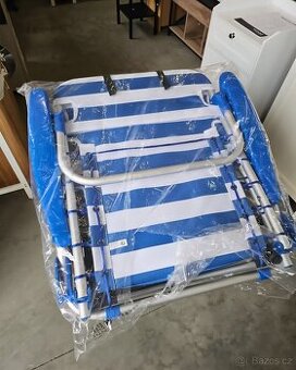 NOVÉ SKLÁDACÍ ZAHRADNÍ KRESLO- LEHÁTKO