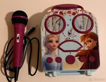 Lexibook přehrávač + karaoke Disney Frozen