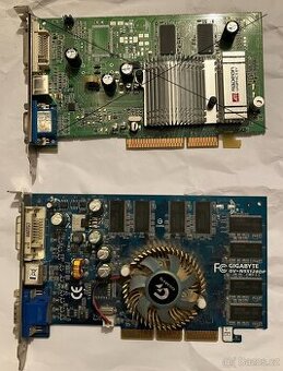 Starší RETRO grafická karta do AGP slotu, cena 199,- - 1