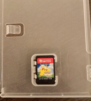 Pokémon Let's Go Pikachu na nintendo switch