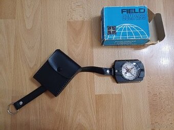 Retro buzola s pouzdrem a krabičkou